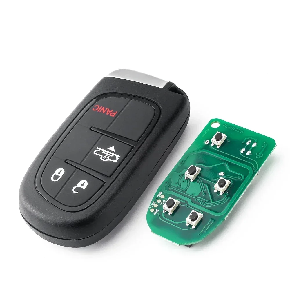 KEYYOU GQ4-54T ID46 Chiave per auto telecomando per Dodge Ram 1500 2500 3500 2014 2015 2016 2017 2018 Keyless FOB 433Mhz 2/3/4/5 BT