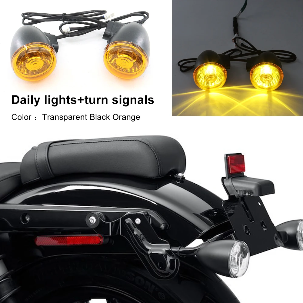 For Nightster 975 Front Rear Turn Signals Indicators Pan America 1250 LED Lights Sportster S 1250S RH1250 2021-2022