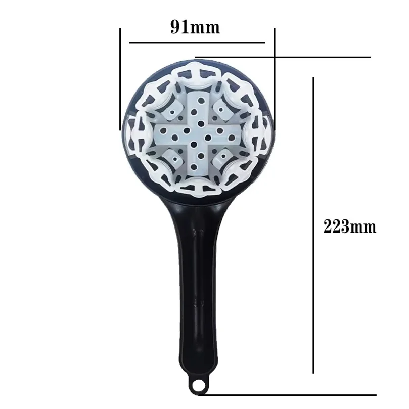 Semi Automatic Silicone Coffee Machine Cleaning Brush with Silicone Brush Head for Group Head Washing Cleaning Tools