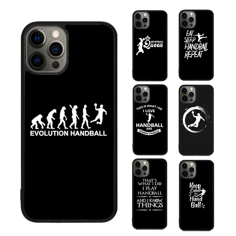 Eat Sleep Handball Repeat Phone Case cover For iPhone SE2020 15 16 14 13 12 11 Pro Max Coque For Apple 8 PLUS 7 fundas