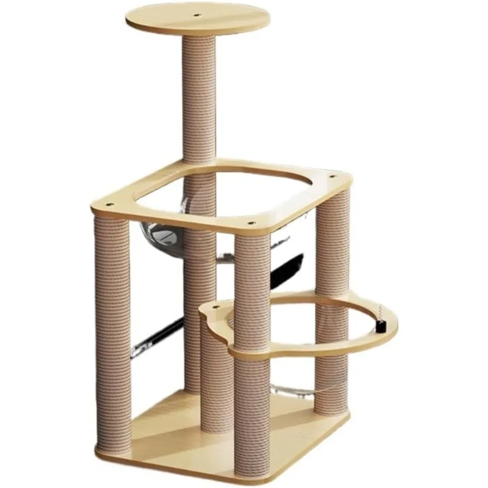 

Freedom Cat Frame Climbing Climbing Space Capsule Multi-Layer Nest Jumping Platform Suitable for Multiple s to Play and Slee