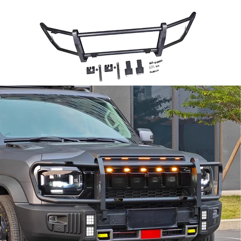 

Car Front Bumper Fit for Chery JETOUR Traveler T2 2023-2024 Modification Competition Bar Anti-collision Bullpen Bumper