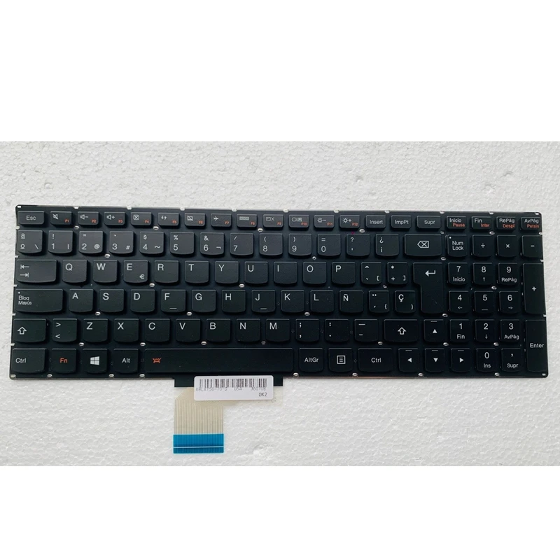 NEW SP keyboard for Lenovo Y50 Y50-70 Y50-70A Y50-70AM-IFI Y50-70AS-ISE Y70 Y70-70T Y70P-70T  Spanish Backlit