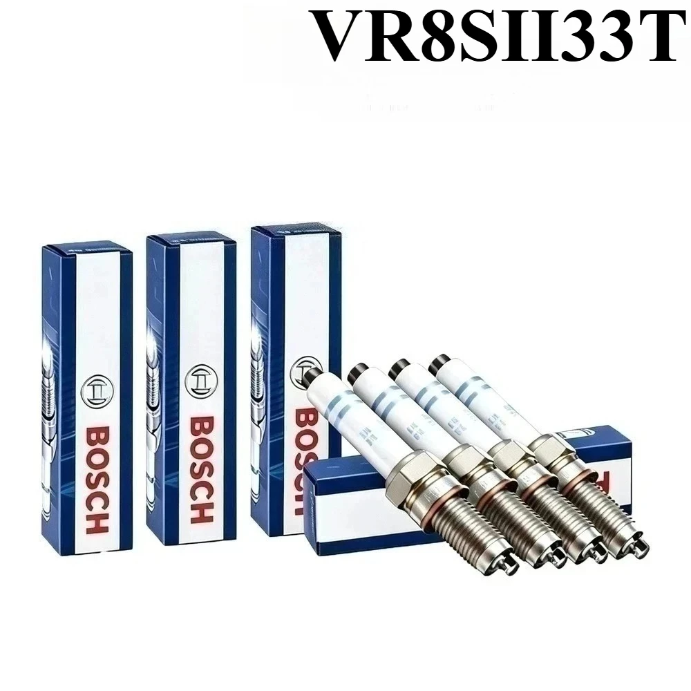 Bosch VR8SII33T Spark Plug Suit For Toyota Avalon Corolla C-HR RAV4 Lexus ES Car Models OE Number 9091901289
