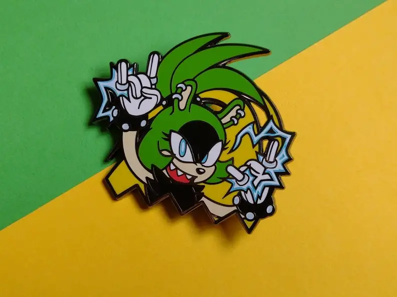 Electric Punk, Hard Enamel Pin