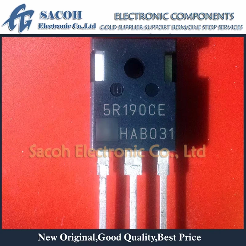 

New Original 5Pcs/Lot 5R190CE IPW50R190CE TO-247 18.5A 500V Power MOSFET Transistor In Stock