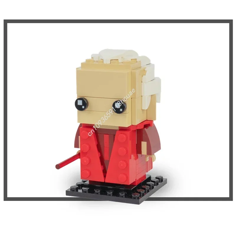 148 pièces MOC Sénateur Palpatine BrickHeadz – Blocs de construction modulaires créatifs – Jouets éducatifs à assembler – Cadeaux de festival