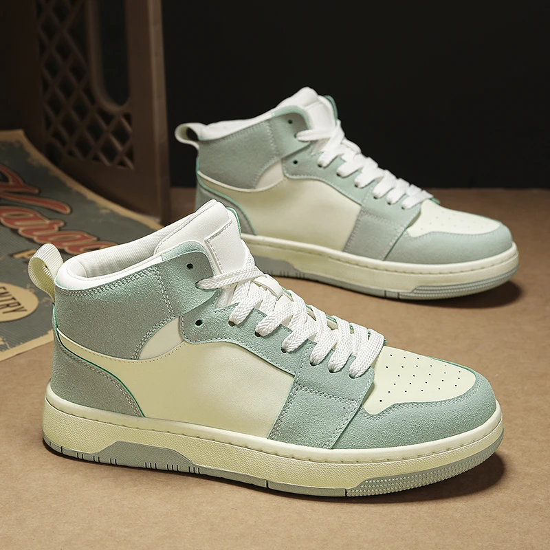 

2025 Spring New Rubber-Plastic Sole Casual Board Sneakers for Outdoor Sports - Comfortable, Soft, Slip-Resistant, Durable, and T