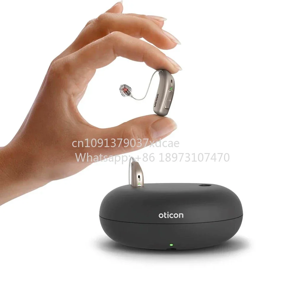 2026 NEWV Oticon Ruby2 MiniRITE Rechargeable . 48Channel Programmable Digital Mobile Phone Remote Adjust Hearing Care