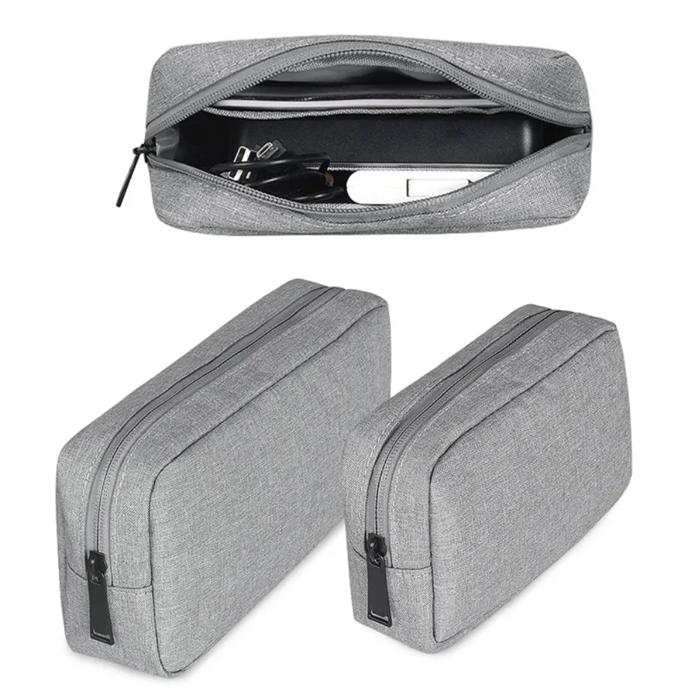 

Travel Essentials Pouch Organizer for USB Cables Earphones Gadgets Storage Bag Digital Accessories Makeup Cover Devices
