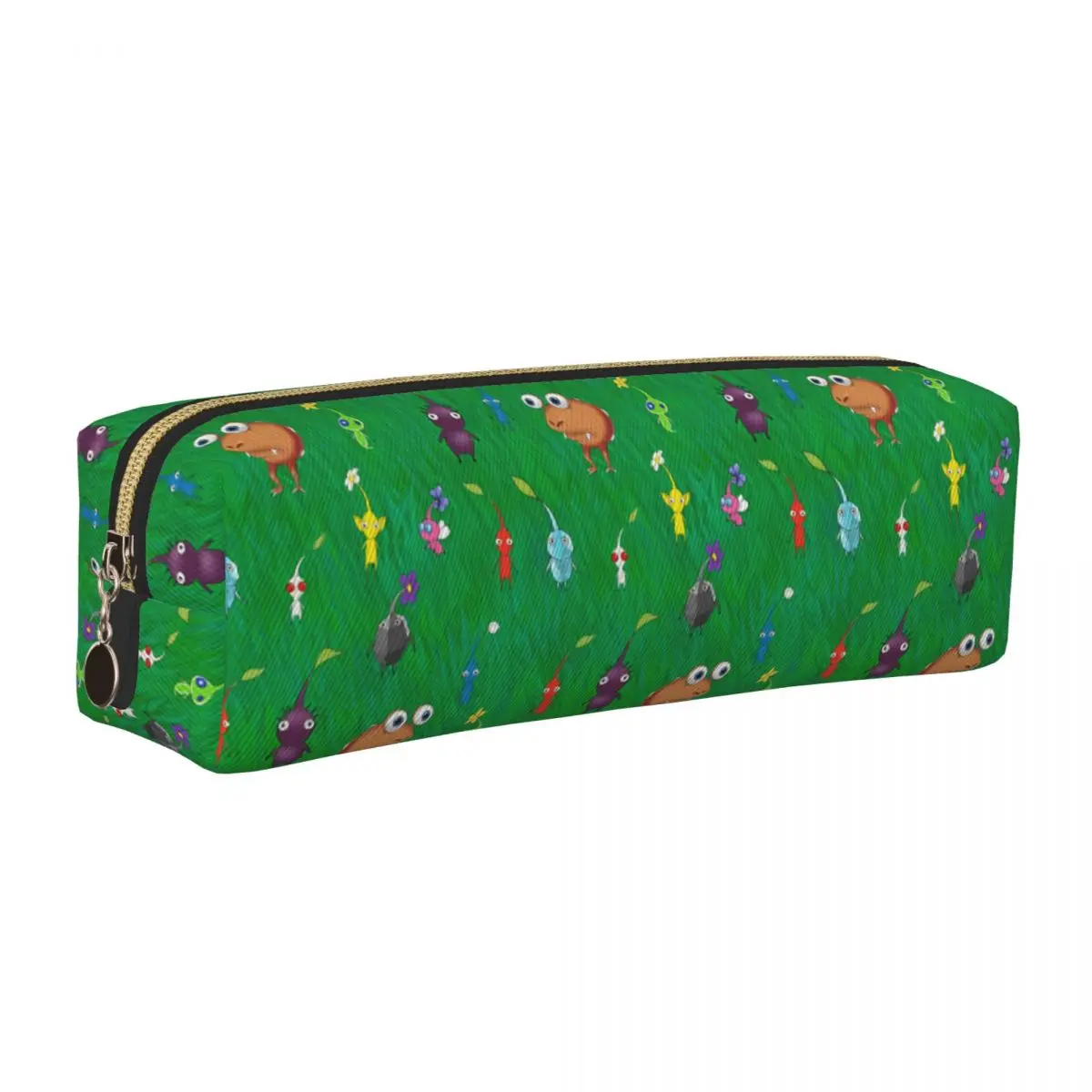Pikmin Field Pencil Cases Lovely Video Game Cartoon Kids Pen Holder Bags Girls Boys Large Storage School Supplies Pencilcases