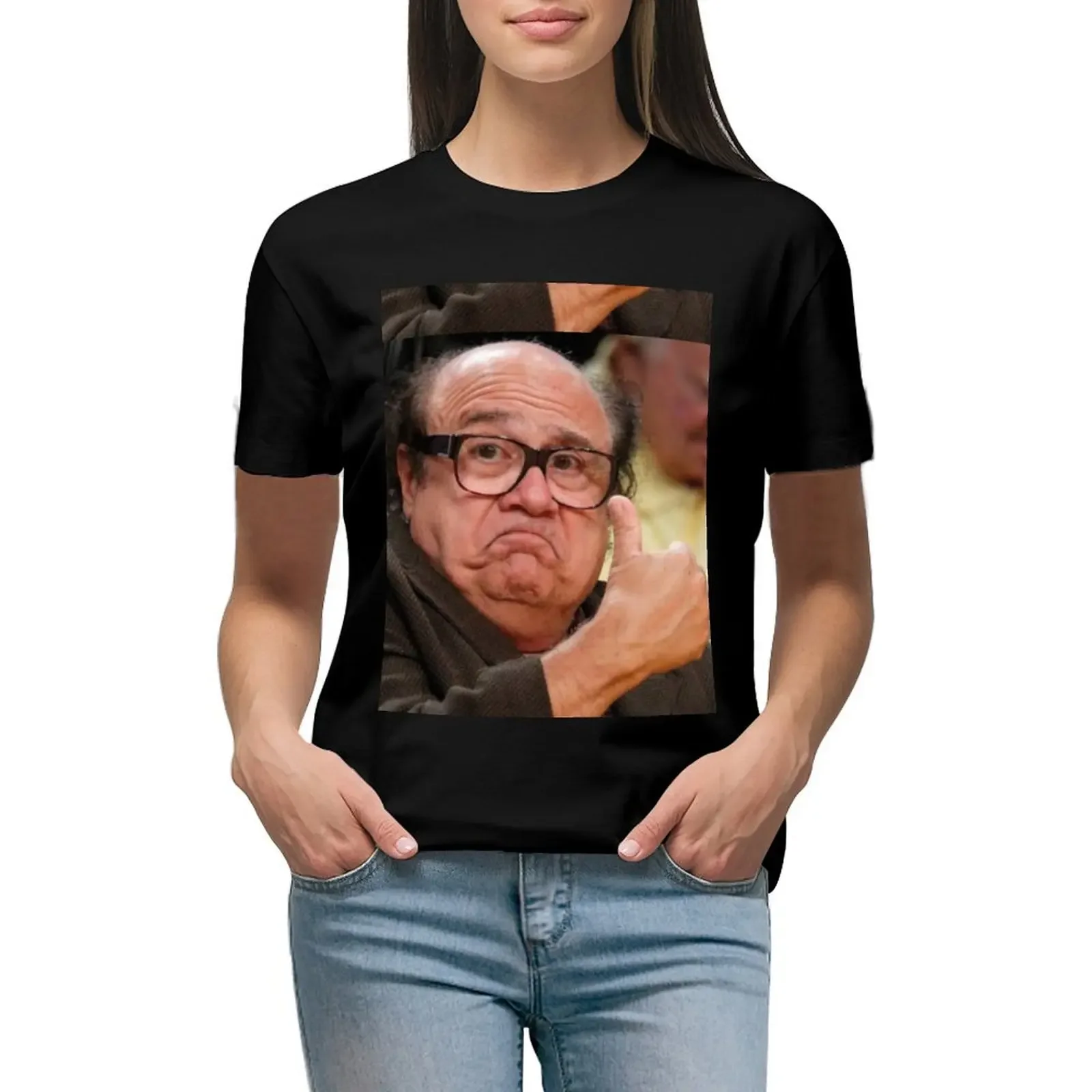 

Danny Devito Approves T-Shirt vintage aesthetic clothes tees customs design your own workout shirts for Women loose fit