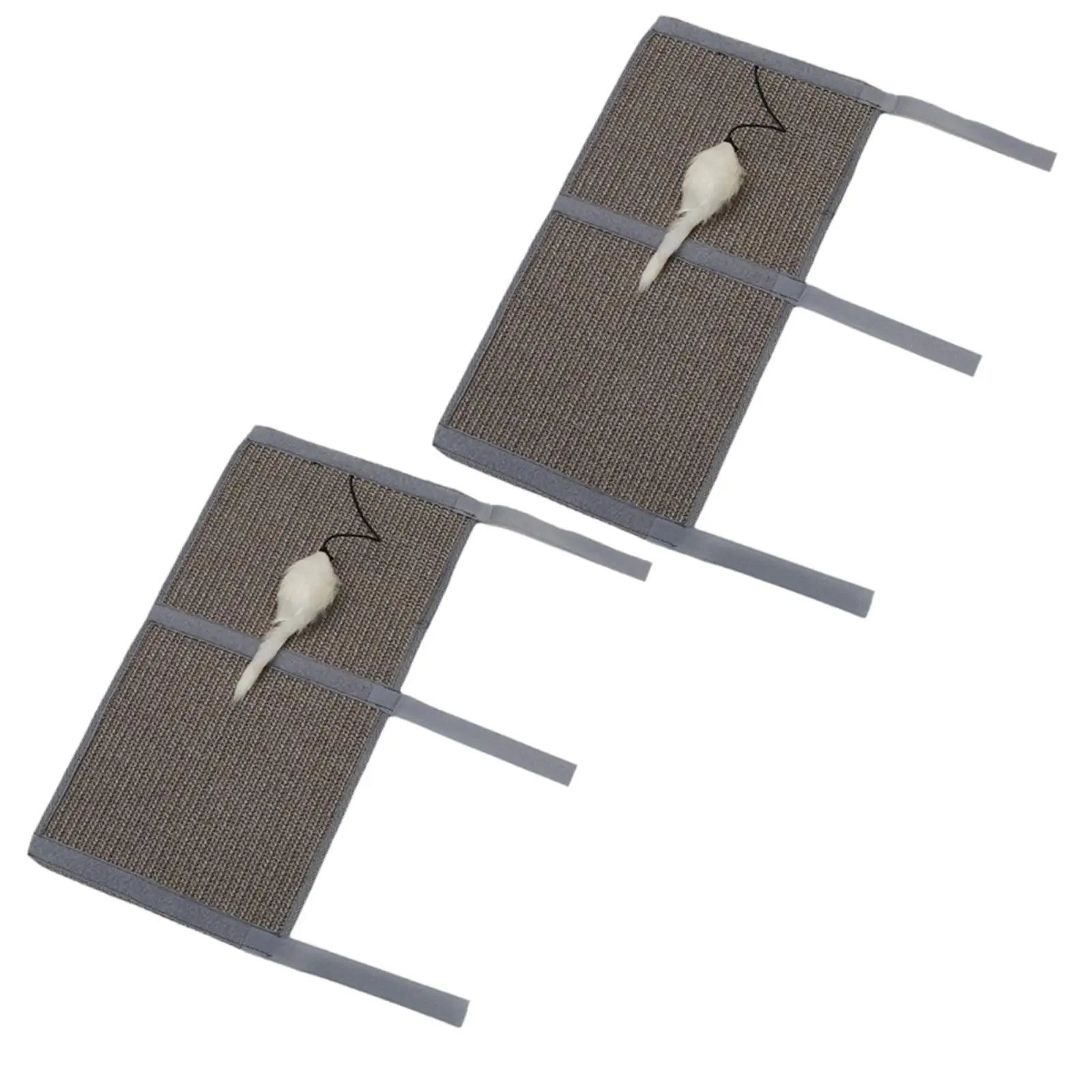 Tapis à Gratter en Polymère pour Chat, Corde en Coton, Rectangulaire, Facile à Installer, pour l'Intérieur, Table de Relaxation