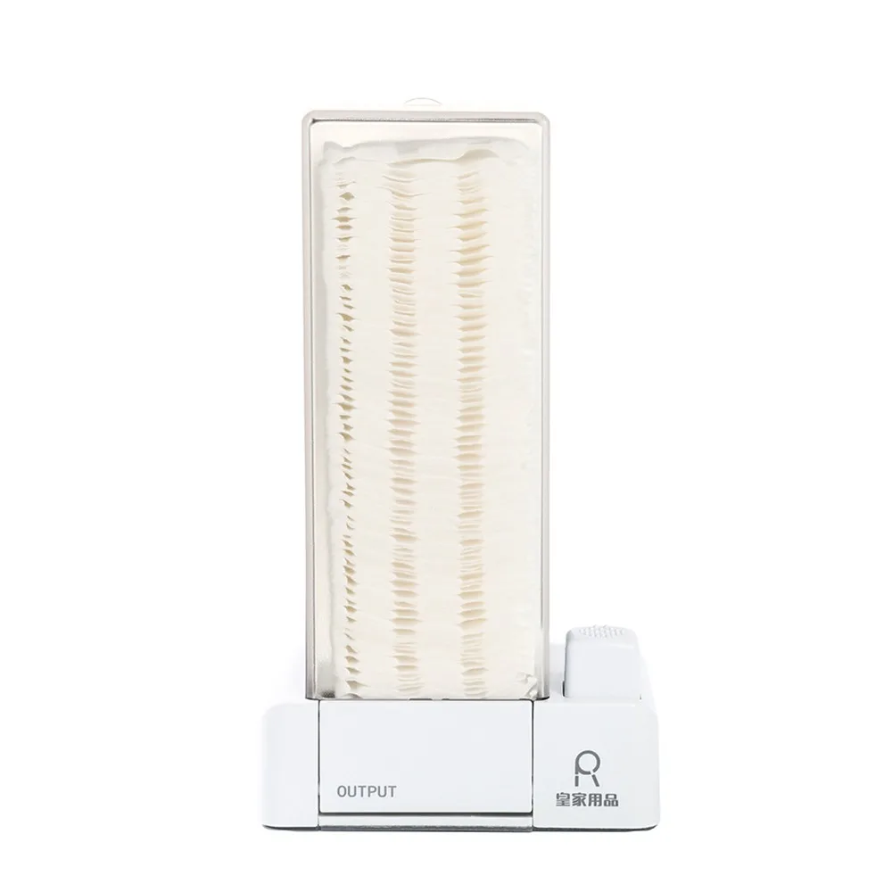 

Creative Cotton Pad Dispenser Dustproof Press Type Makeup Cotton Organizer Hermetic Seal Wall Hanging Automatic Cotton Dispenser
