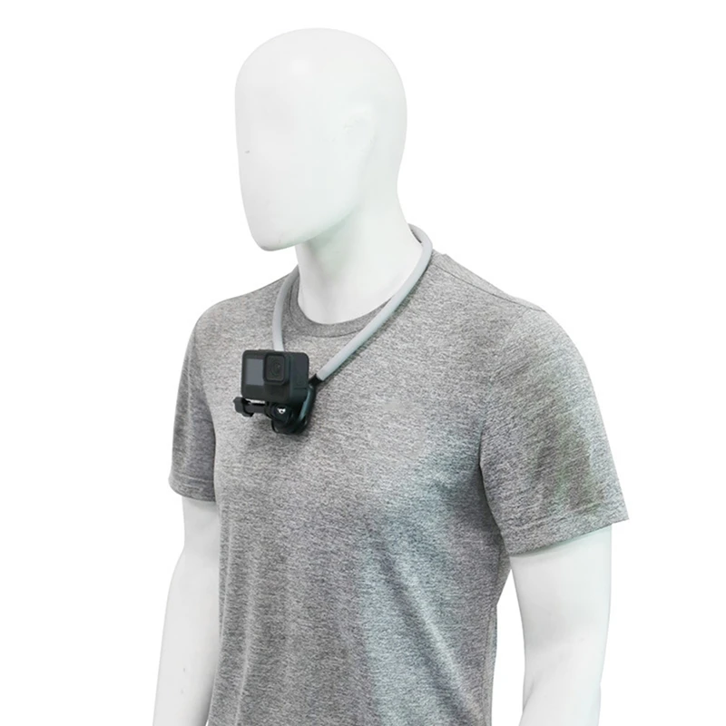 Super Sale Hands Free Neck Camera Holder Lazy Stand Universal Hanging Mount for GoPro DJI Action Insta360