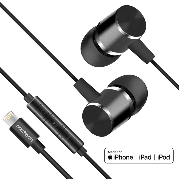 Platinum High Fidelity Lightning Earbuds for iPhone
