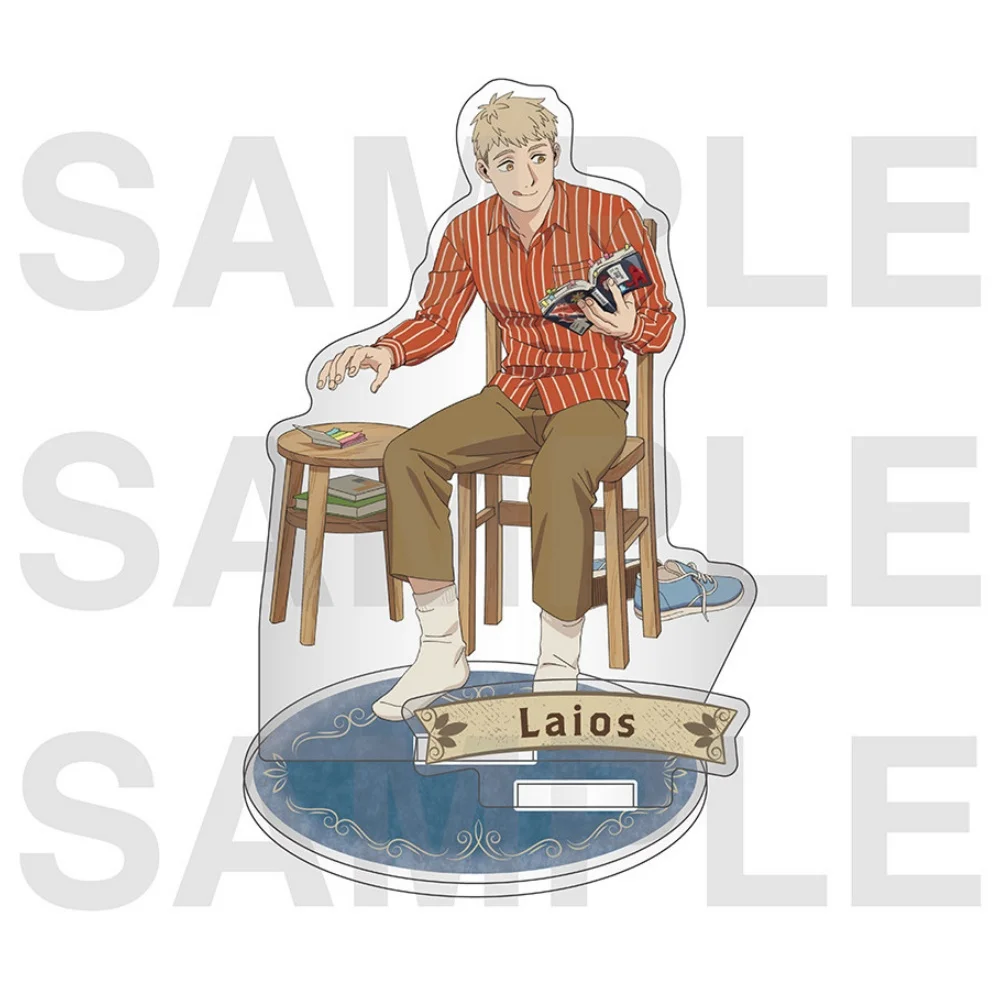 Anime Dungeon Meshi 15cm Acrylic Stand Double Plugs Laios Marcille Unique Gift 4th of July Present Desk Bedroom keychain