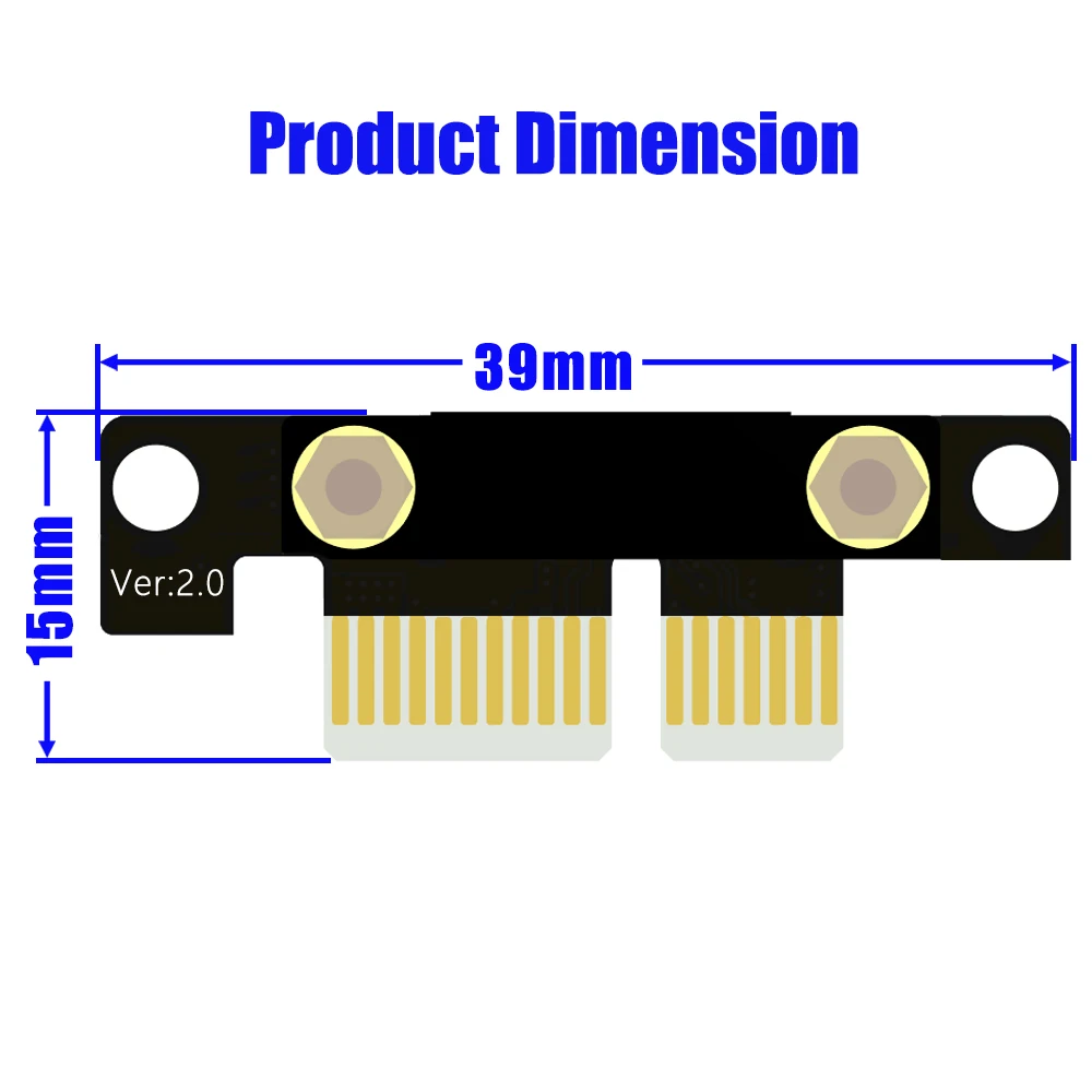 Przedłużacz PCIE X1 Adapter konwertera do płyty głównej PCIE 1X do 1X Riser PCI-E PCI E Riser PCI Express Riser Cable