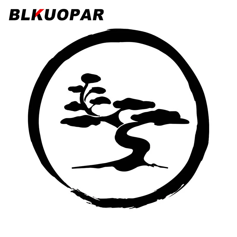 

BLKUOPAR for Tree Logo Car Sticker Creative Scratch-Proof Decal Occlusion Scratch Windshield Air Conditioner Car Styling