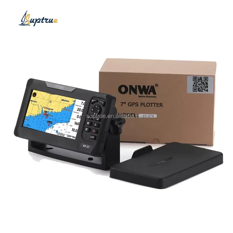 7 Inch GPS Chartplotter Marine Navigation System ONWA KP-27 Compatible Navionics C-MAP K-Chart Yacht Boat Fishing Accessories