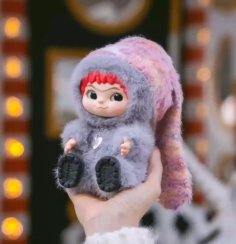 Serie originale Wakuku Trickor Treat e Wakuku Panda Ascensore Action Figure Borsa per bambole Borsa a sorpresa Regali con ciondolo