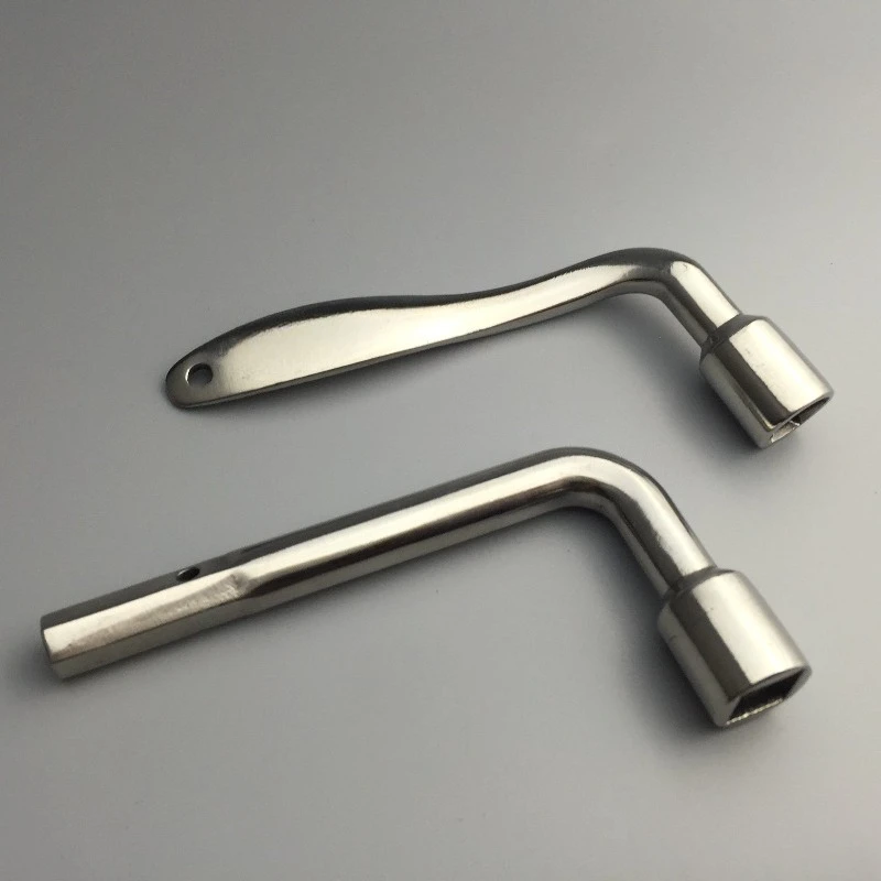 Spare Parts Cabinet Triangle Stainless Steel Car Door Square Key Triangle Stainless Steel Hexagon Key Wrench