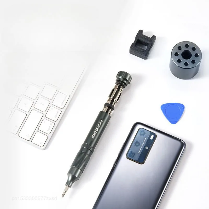 Masterproof Screwdriver Multifunctional Portable Small Precision Repair Screwdriver Precision Mini Tool  PC Phone Repair