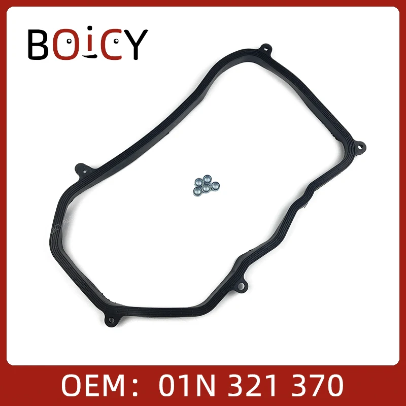 BOICY Transmission Oil Pan Gasket for VW Passat Audi A4 A6/Avant A80 A90 Alhambra 01N321370 01N321371 01N 321 370