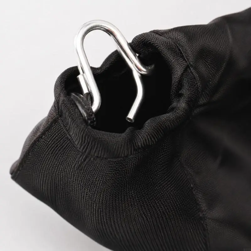 Miter Cutting Machine Dust Collection Bag, 2 Pack with Bottom Emptying Opening and Metal Hangers for Wood and Aluminum M4YD