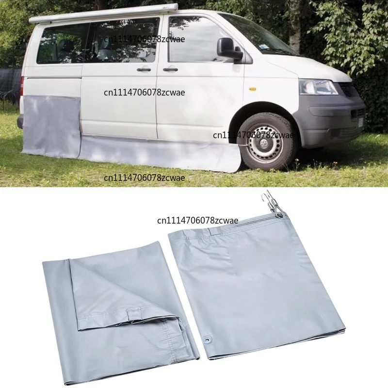 Caravan Bottom Fence And Wheel Arch Cover Cloth For Vw T5 T6 Awning Draught Skirt & Wheel Arch Cover Camper Van Swb Accessories