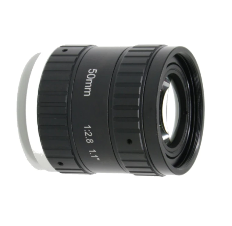 

1.1" 20MP 50mm FA Lens CCTV Lens Ultra-high resolution lens C-Mount Multi-layer coating high transmittance Compact structur