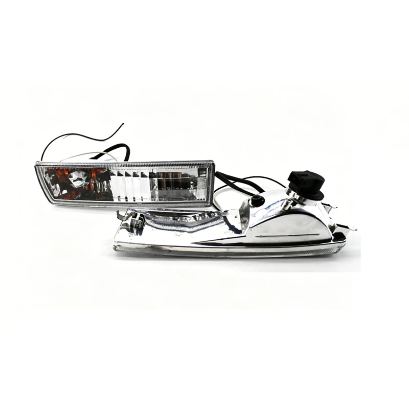 Super Sale 4PCS Set Car Crystal White Front Bumper Fog Light + Turn Signal Lamp for VW Golf 3 1992 1993 1994 1995 1996 1997