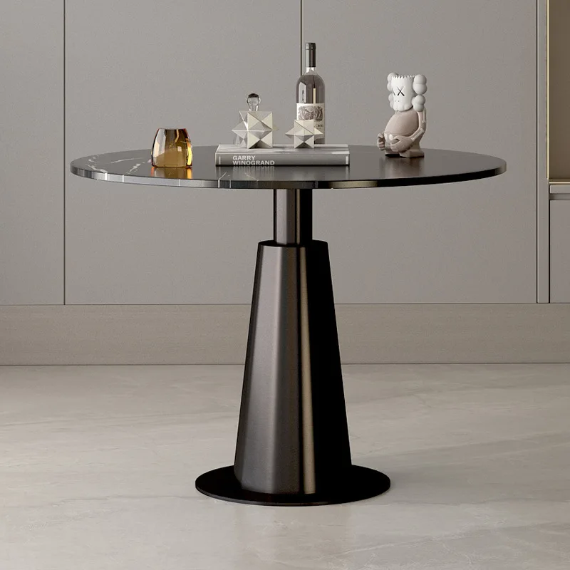 Simple and casual reception, negotiating table, small apartment, lounge area, small balcony