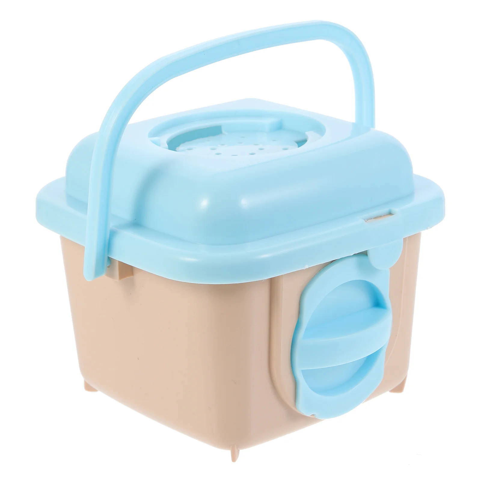 حامل الهامستر للسفر، حافظة بلاستيكية متينة، محمولة، عش الحيوانات الأليفة الصغيرة، قفص خنزير غينيا، سهلة التنظيف، حامل هامستر يدوم طويلاً