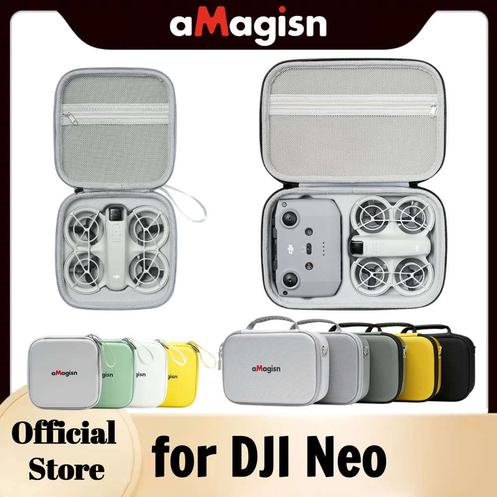 aMagisn Case for DJI Neo Fly More Combo,Drone Travel Storage Bag,Portable Carry Case for DJI Neo Drone,DJI NEO Drone Accessories