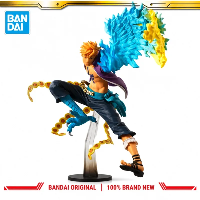 En Stock, Figura de Acción Original de Bandai Banpresto, One Piece Marco, Muñeco Nuevo en Caja, Personajes de Anime, Modelo de Juguete