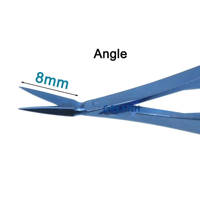 8.5cm Venus Scissors Ophthalmic Microsurgery Surgical Scissors Animal Experiment Tool Ophthalmic Instrument