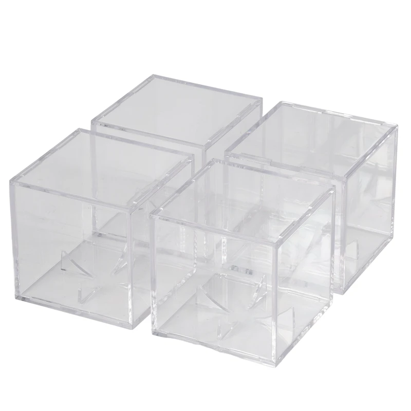 

4Pcs Baseball Display Case,UV Protected Dustproof Acrylic Display Boxes,Clear Display Case For Baseball Memorabilia Ball