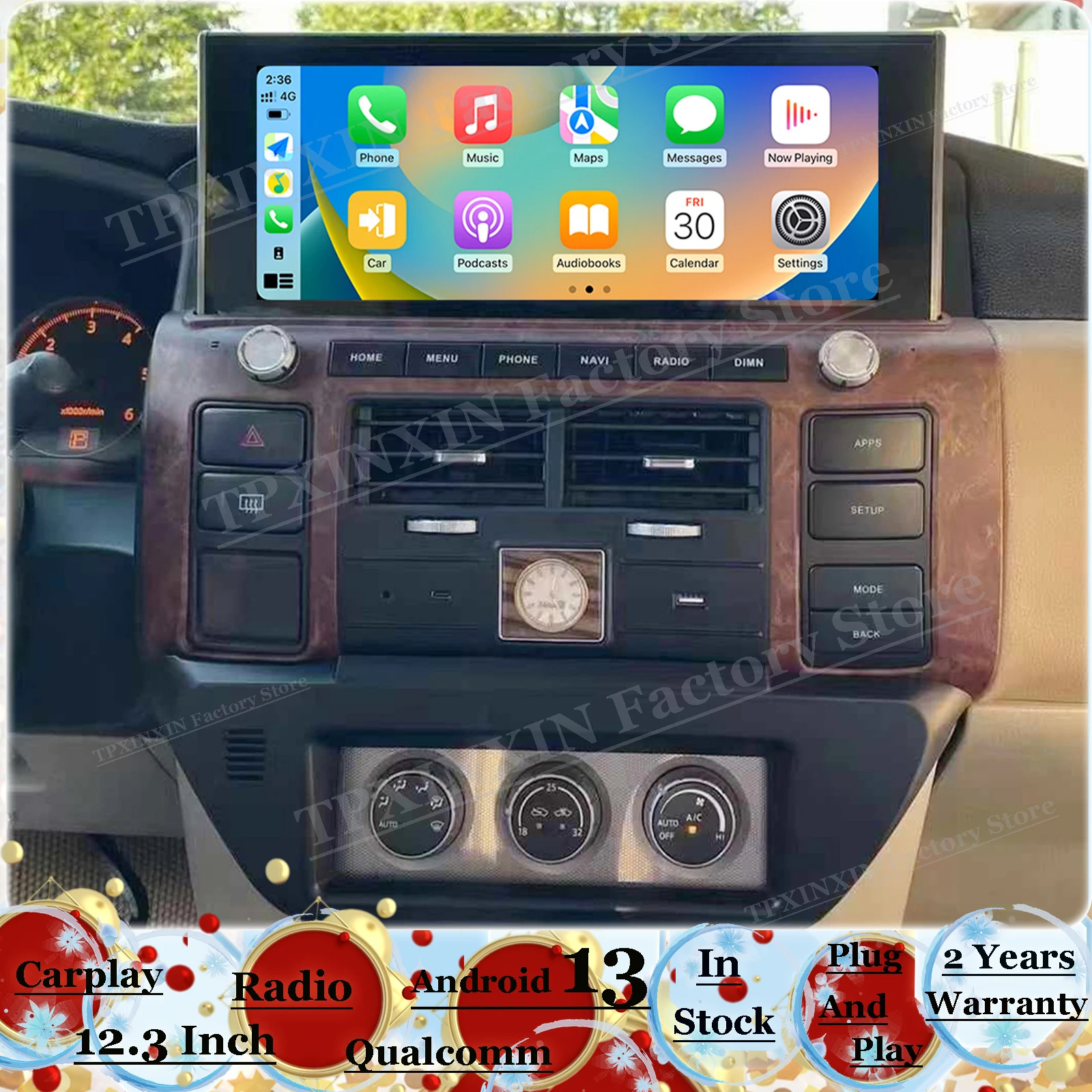 Android Multimedia For Nissan Y61 2006~2022 GPS Navigation Car Intelligent Machine With radio cassette recorder Head Unit