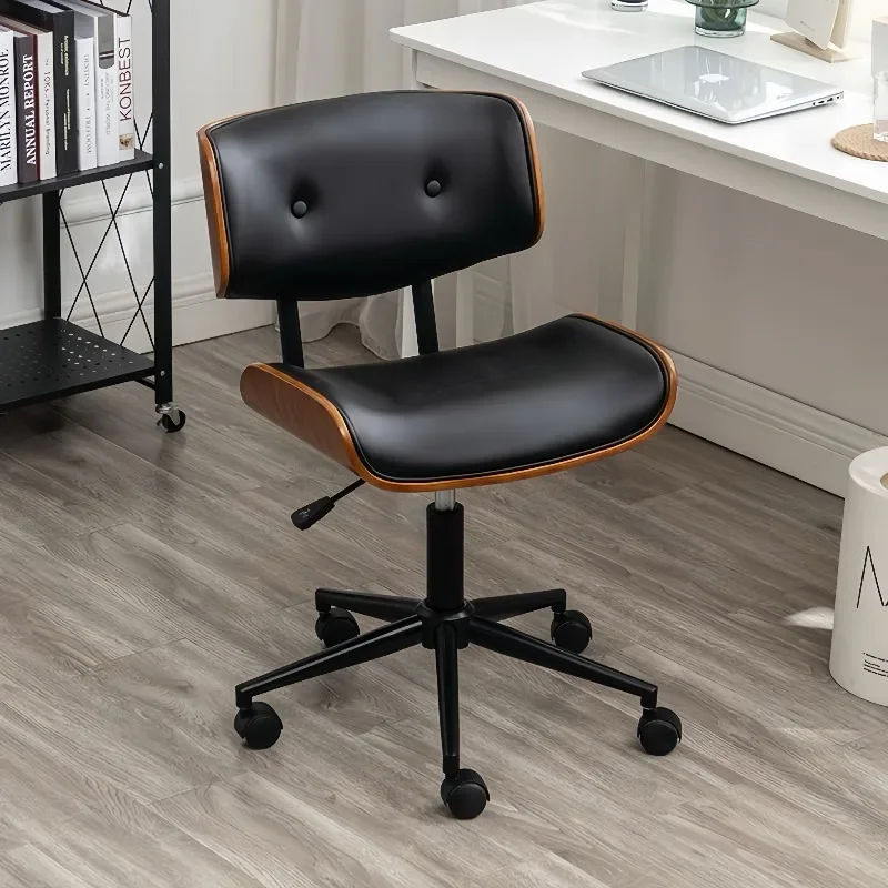 

Premium High Back Ergonomic Office Chair Rolling Swivel Comfortable Adjustable Leather Executive Silla De Oficina Furniture