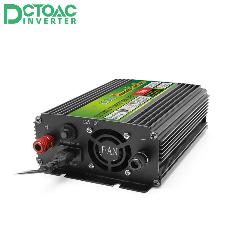 fora da grade inversor com carregador maximo 1000w ups dc12v ac110v 220v modificado inversor de energia de onda senoidal com funcao de carga 500w 01