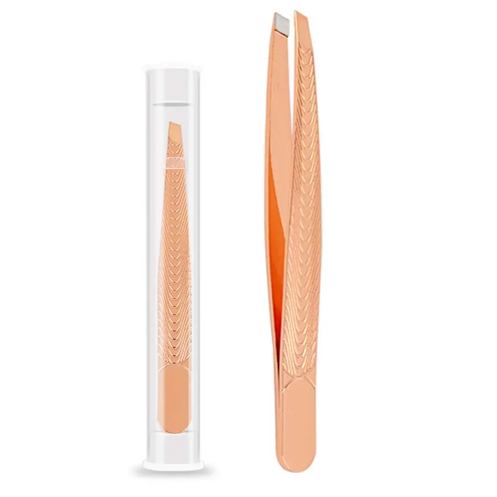 

Clip Face Makeup Tool Lashes Extension Beauty Tool Eyebrow Trimming Tweezers Beard Plucker Hair Removal Eyelashes Tweezers