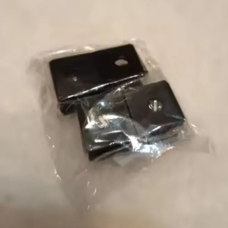 4pcs Space Aluminum Glass Clamps Shelves Holder Corner Bracket Clamp Aluminum Square Glass Clips Whole Black