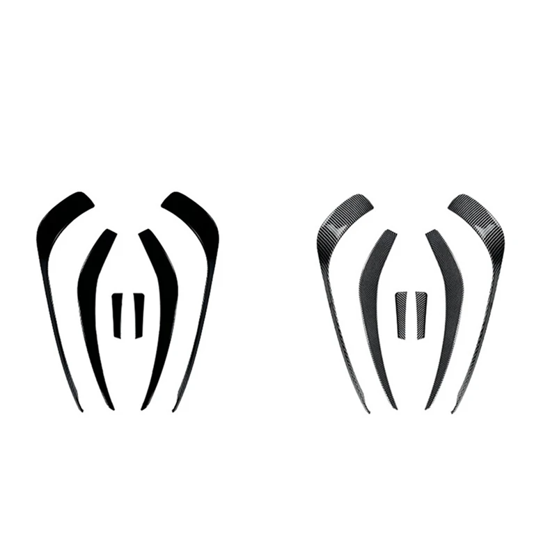 

Front Bumper Lip Splitter Spoiler Fog Lamp Side Spoiler Cover Trim For Mercedes-Benz A Class W176 AMG 2013-2015