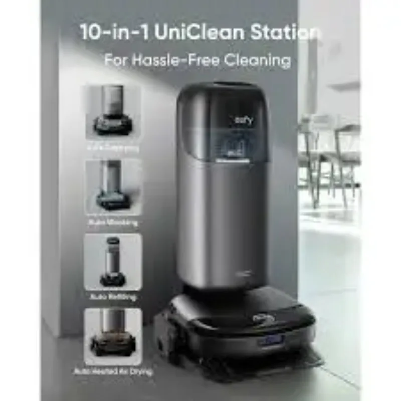 

ИНСТРУМЕНТНАЯ ДОСТАВКА НА Eufy Robot Vacuum Omni S1 Pro Indoor