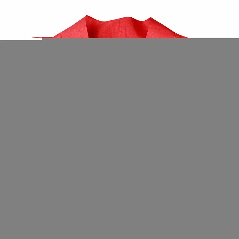 أزياء أنيمي وانو كونتري مونكي د. لوفي كوسبلاي كيمونو للرجال والكبار سترة حمراء أزياء الهالوين