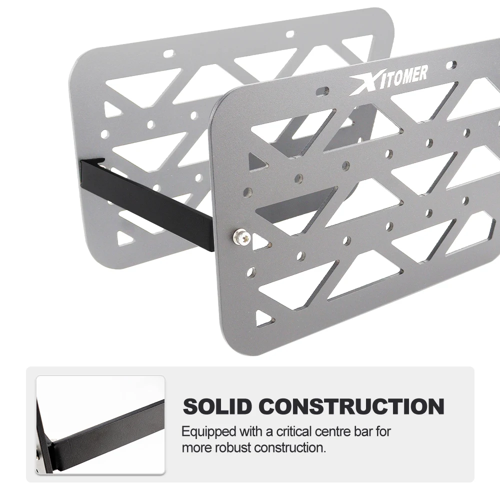 Motorcycle Saddlebag Support Racks Fit For Super73 S2 Mounting Brackets Pannier Racks Side Carrier Aluminum