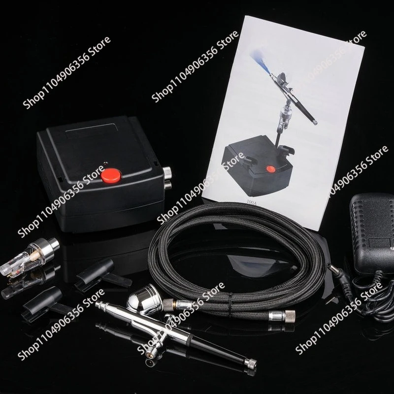 for Model Spray Painting Coloring Spray Painting Machine T100A Model  Air Pump Mini Small  Set