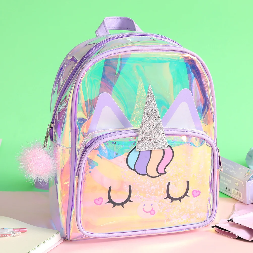 

Children Backpack Unicorn Preschool School Bag Large Capacity Casual Bookbag Kids Daily Schoolbag Girls Travel Shoulder Backpack