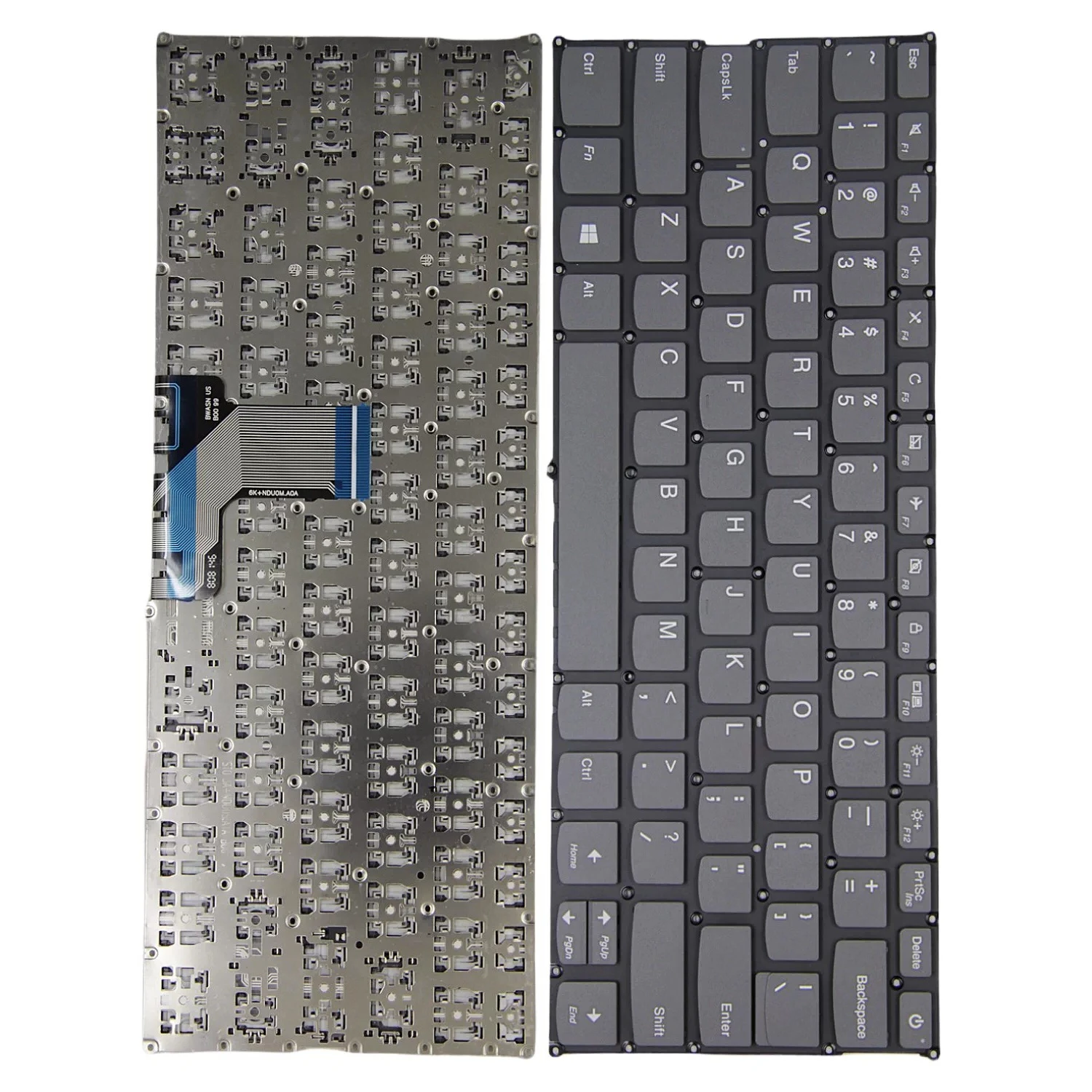 For Lenovo, Chao 7000-13 K42/K43-80 Wei 6-14 720-13 720S-14 Keyboard V530S Power Key No Backlight